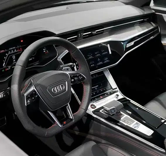 Comfortable And Modern Audi Car Interior