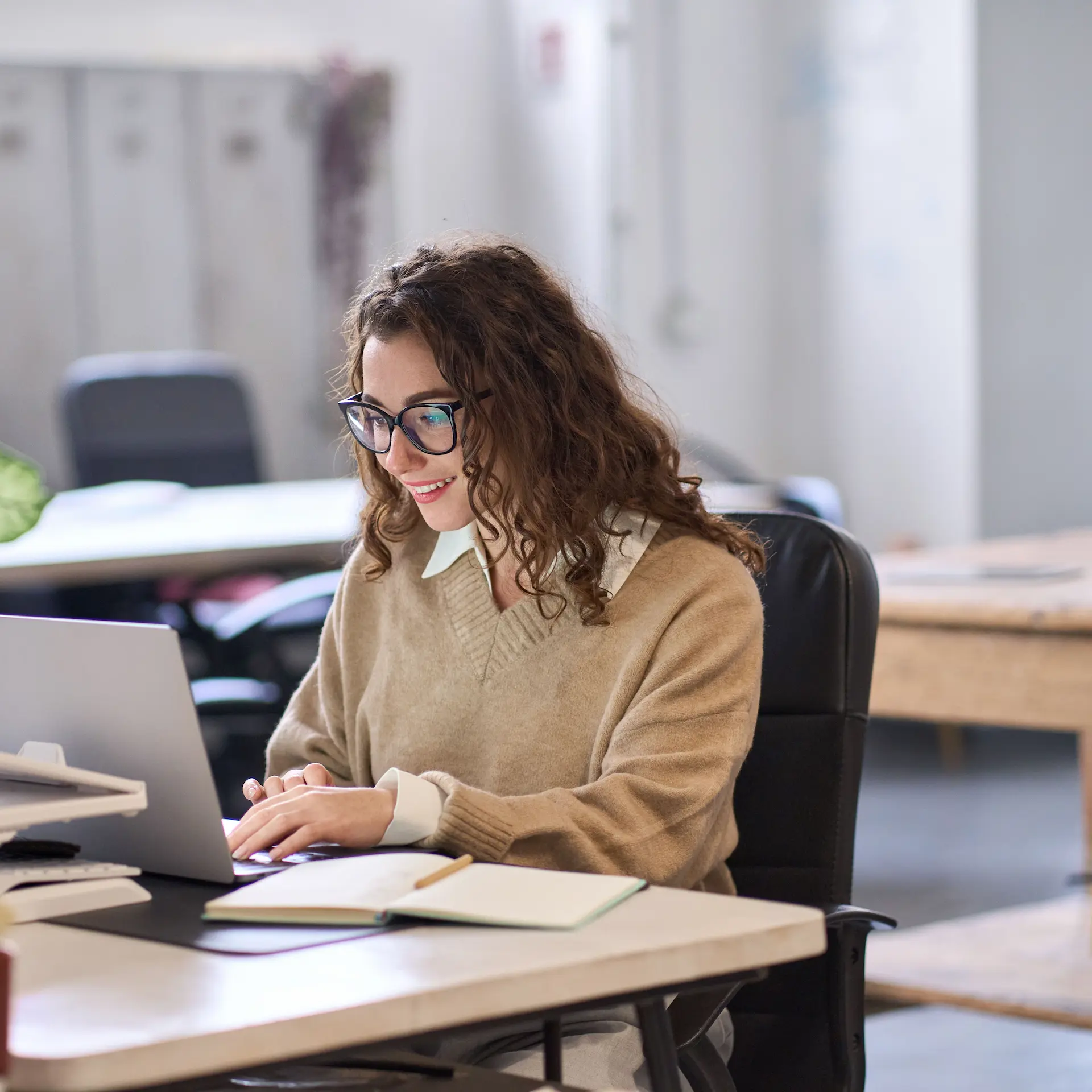A professional project assistant researching finance options for an upcoming commercial construction project.