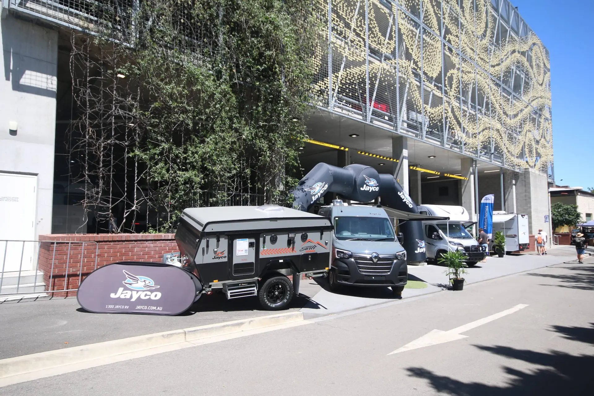 Displays at the Let’s Go Brisbane Caravan and Outdoor Sale event